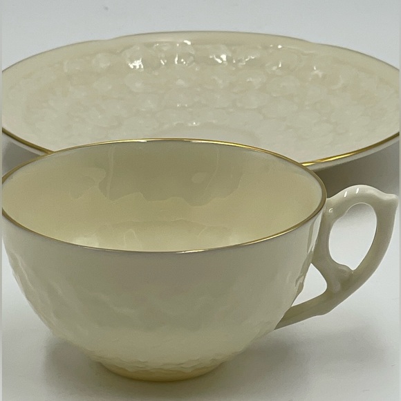 LENOX: Reproduction of First Piece (#1) Designed 1889 Limited Edition Cup/Saucer - Picture 3 of 15